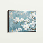 Floral 692 Canvas Art 60 x 40 cm / Black