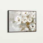 Floral 694 Canvas Art 60 x 40 cm / Black