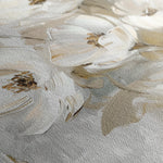 Floral 694 Canvas Art 60 x 40 cm / Black