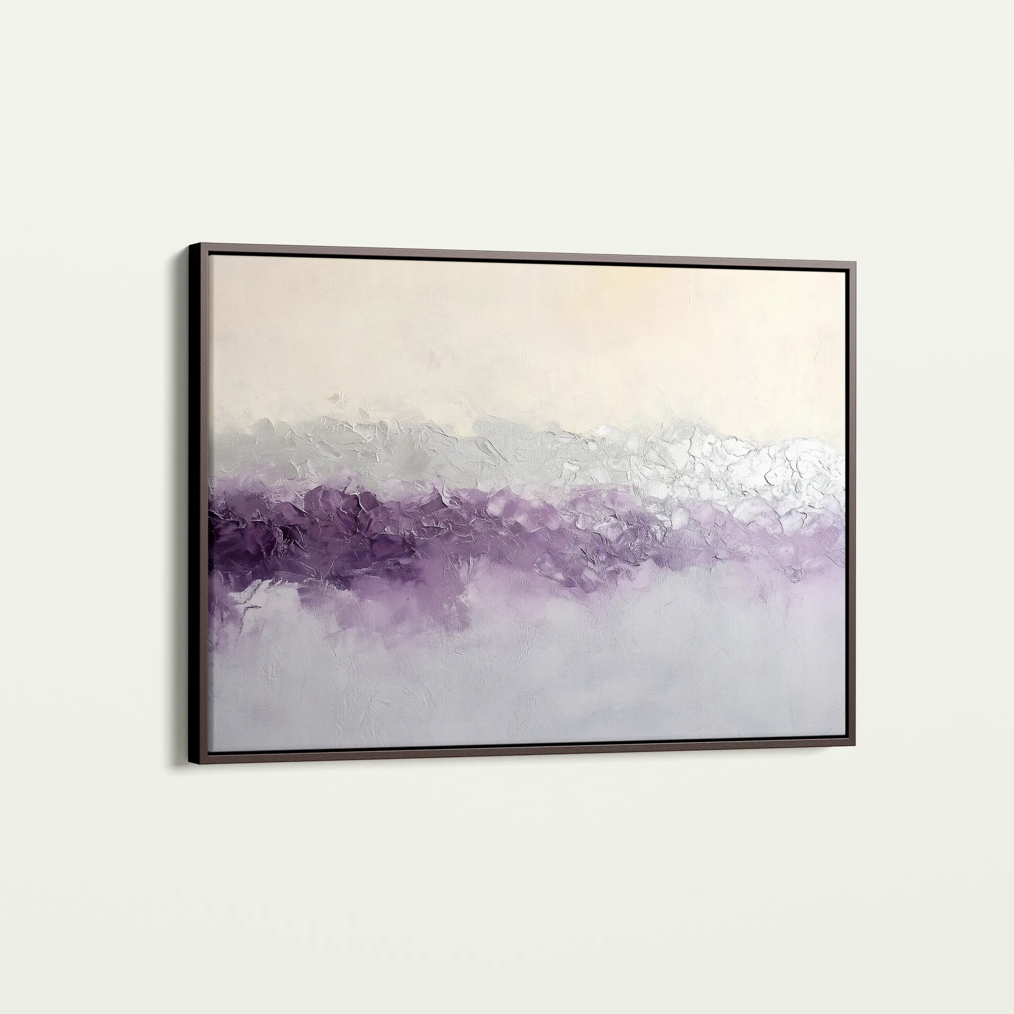 Abstract 695 Canvas Art 60 x 40 cm / Black
