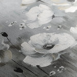 Floral 695 Canvas Art 60 x 40 cm / Black