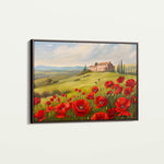 Floral 696 Canvas Art 60 x 40 cm / Black