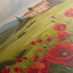 Floral 696 Canvas Art 60 x 40 cm / Black