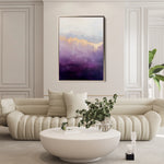 Abstract 697 Canvas Art 60 x 40 cm / Black