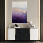 Abstract 697 Canvas Art 60 x 40 cm / Black