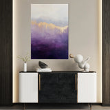 Abstract 697 Canvas Art 60 x 40 cm / Black