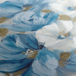 Floral 698 Canvas Art 60 x 40 cm / Black