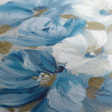 Floral 698 Canvas Art 60 x 40 cm / Black