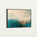 Abstract 699 Canvas Art 60 x 40 cm / Black