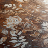 Floral 699 Canvas Art 60 x 40 cm / Black