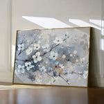Floral 701 Canvas Art 60 x 40 cm / Black