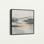 Abstract 703 Canvas Art 60 x 60 cm / Black