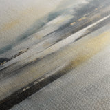 Abstract 703 Canvas Art 60 x 60 cm / Black