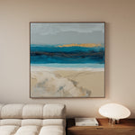 Abstract 704 Canvas Art 60 x 60 cm / Black