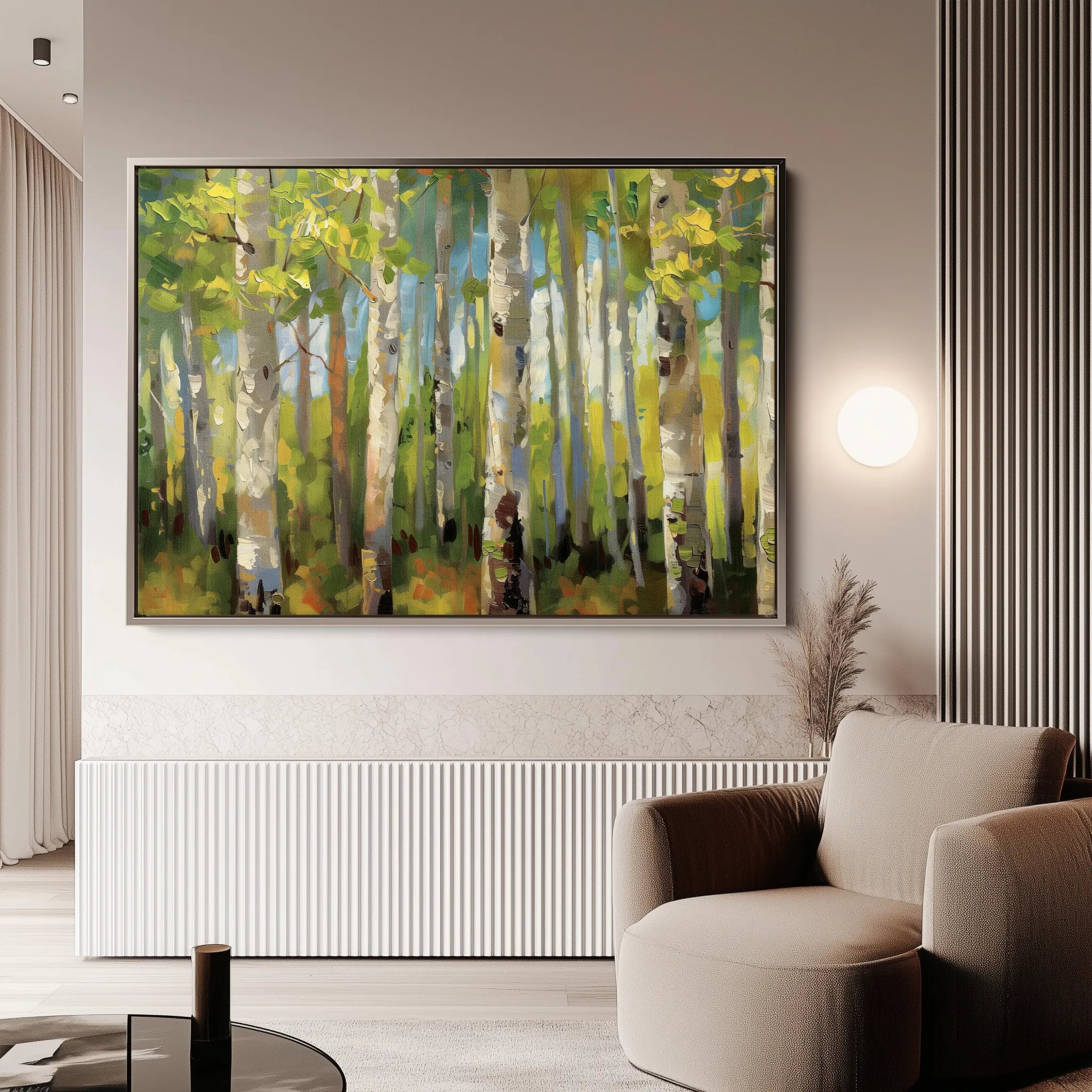 Floral 704 Canvas Art 60 x 40 cm / Black