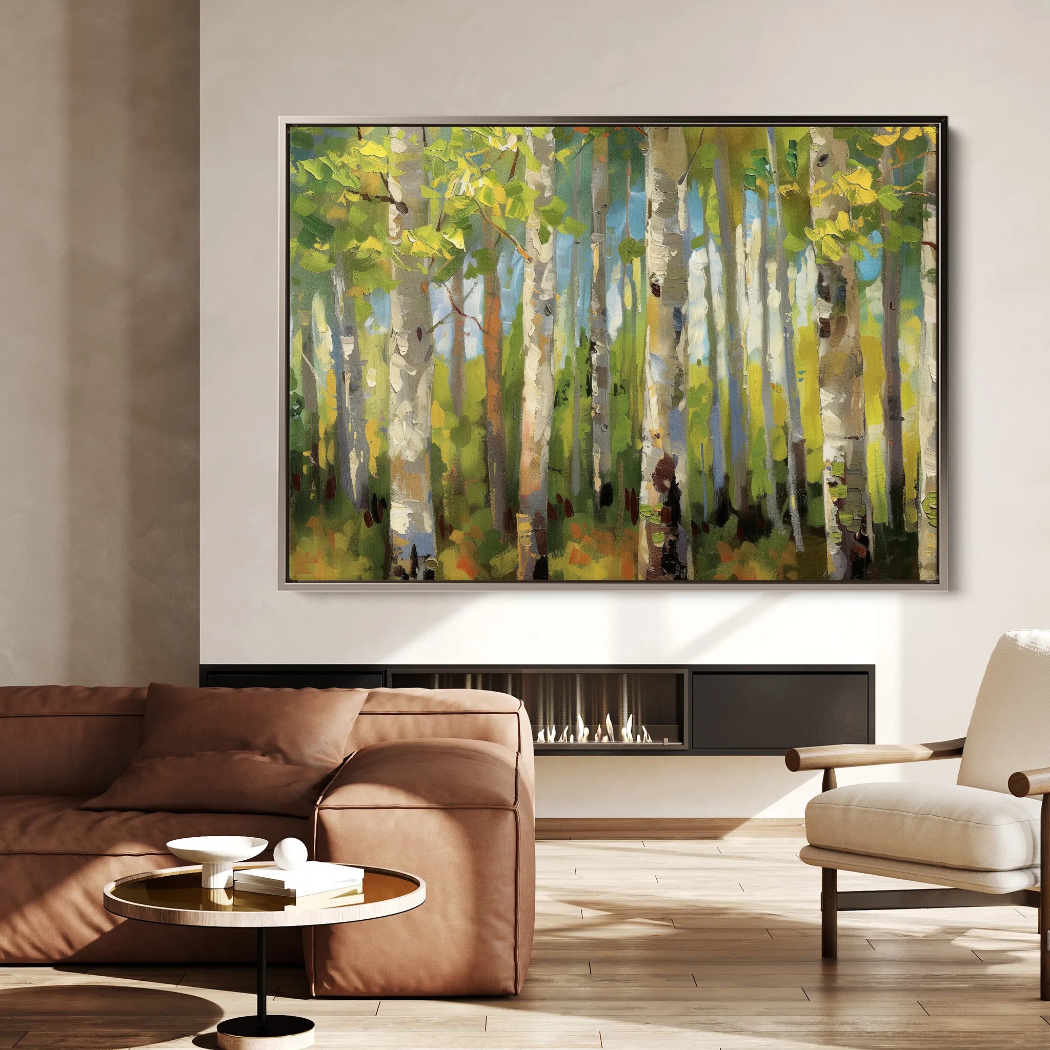 Floral 704 Canvas Art 60 x 40 cm / Black