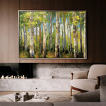 Floral 704 Canvas Art 60 x 40 cm / Black
