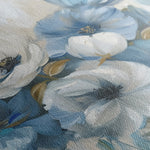 Floral 706 Canvas Art 60 x 40 cm / Black