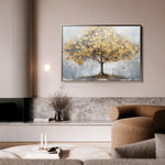 Floral 708 Canvas Art 60 x 40 cm / Black