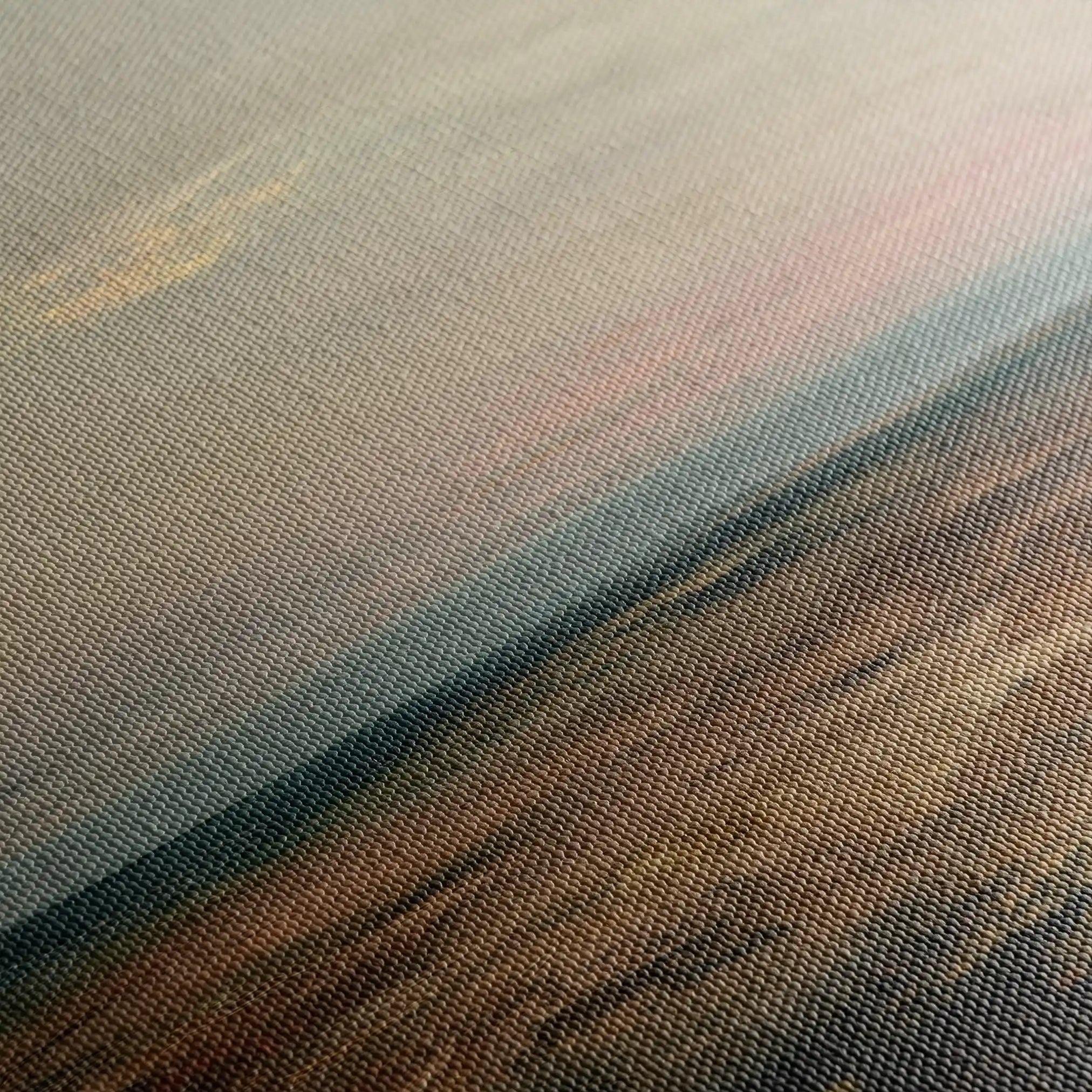 Abstract 710 Canvas Art 60 x 60 cm / Black