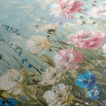 Floral 710 Canvas Art 60 x 40 cm / Black