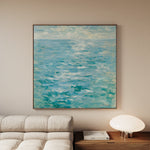 Abstract 712 Canvas Art 60 x 60 cm / Black