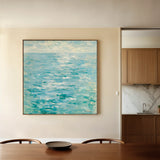 Abstract 712 Canvas Art 60 x 60 cm / Black