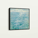 Abstract 712 Canvas Art 60 x 60 cm / Black