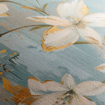 Floral 712 Canvas Art 60 x 40 cm / Black
