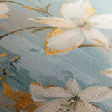 Floral 712 Canvas Art 60 x 40 cm / Black