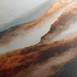 Abstract 715 Canvas Art 60 x 60 cm / Black