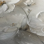 Floral 715 Canvas Art 60 x 40 cm / Black