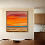 Abstract 717 Canvas Art 60 x 60 cm / Black