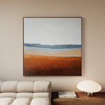 Abstract 718 Canvas Art 60 x 60 cm / Black