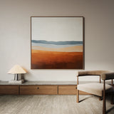 Abstract 718 Canvas Art 60 x 60 cm / Black