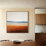 Abstract 718 Canvas Art 60 x 60 cm / Black