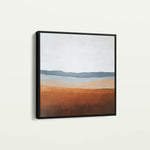 Abstract 718 Canvas Art 60 x 60 cm / Black
