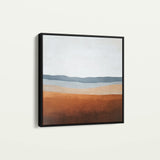 Abstract 718 Canvas Art 60 x 60 cm / Black