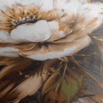 Floral 718 Canvas Art 60 x 40 cm / Black