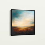 Abstract 719 Canvas Art 60 x 60 cm / Black