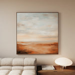 Abstract 720 Canvas Art 60 x 60 cm / Black