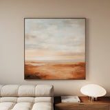 Abstract 720 Canvas Art 60 x 60 cm / Black
