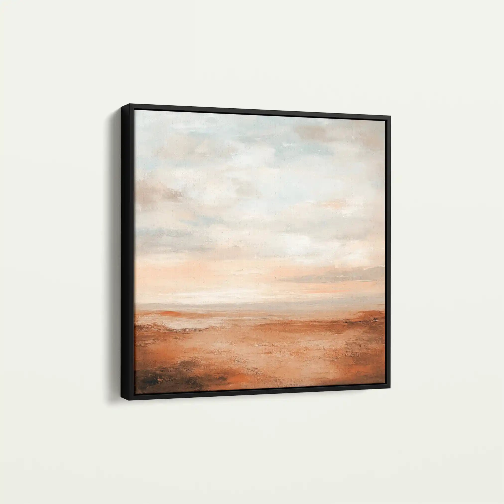 Abstract 720 Canvas Art 60 x 60 cm / Black