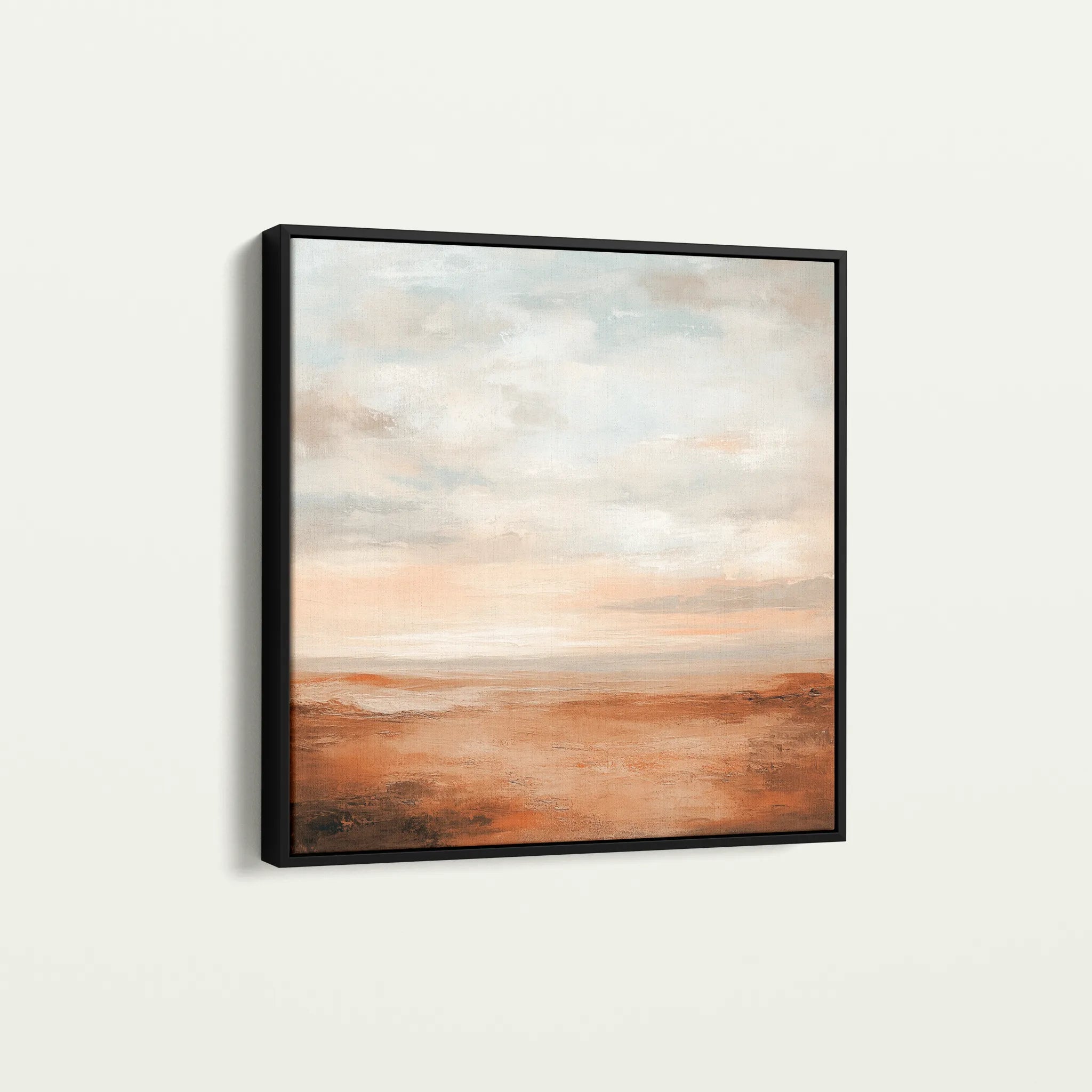 Abstract 720 Canvas Art 60 x 60 cm / Black