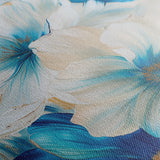 Floral 720 Canvas Art 60 x 40 cm / Black