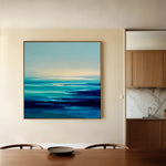 Abstract 721 Canvas Art 60 x 60 cm / Black