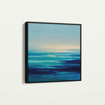 Abstract 721 Canvas Art 60 x 60 cm / Black