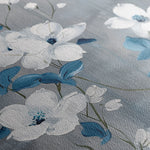 Floral 722 Canvas Art 60 x 40 cm / Black