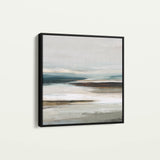 Abstract 723 Canvas Art 60 x 60 cm / Black