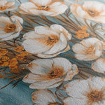 Floral 723 Canvas Art 60 x 40 cm / Black